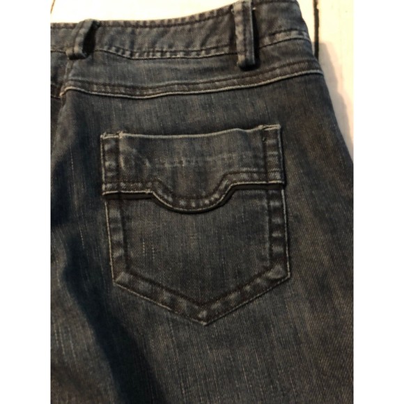 Anthropologie Louie Women's Jeans Boot Cut Distressed Size 27 X 31 - Picture 9 of 9